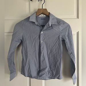 Boys pinstripe dress shirt, size 8-9Y